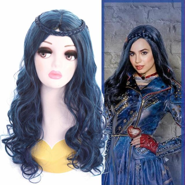 blue wig evie