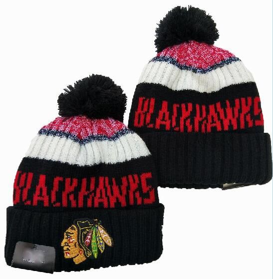 chicago blackhawks winter hat