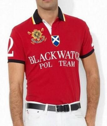 Spring Summer Mens T Shirt Black Watch 