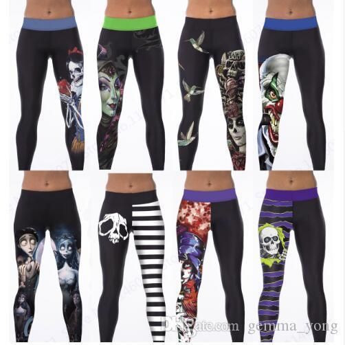 skeleton running tights
