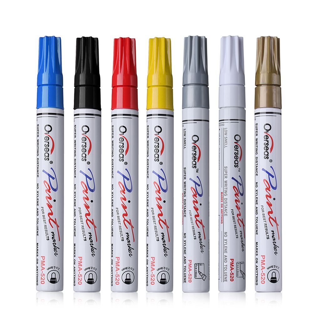 Universal Metal Waterproof Permanent Paint Marker Pen Car Tyre Tire