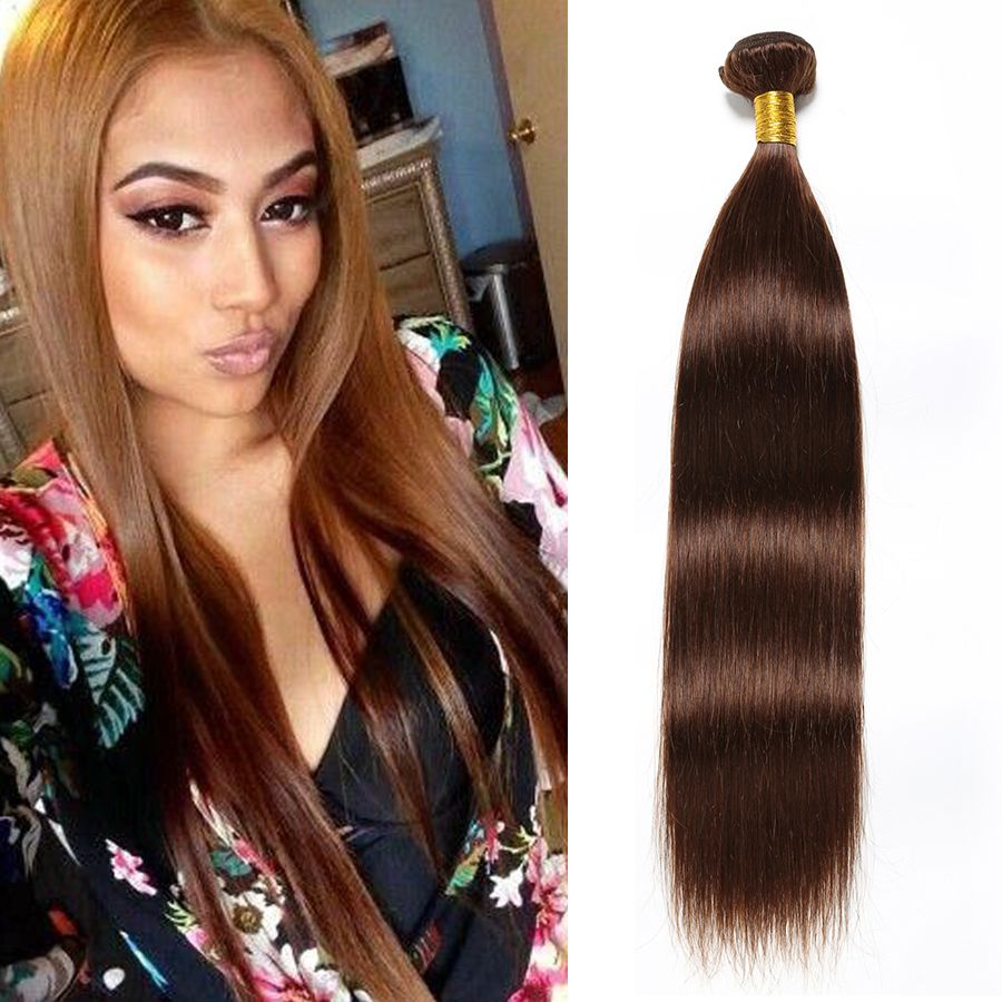 Raw Virgin Indian Straight Hair Bundles Brazilian Hair Weave