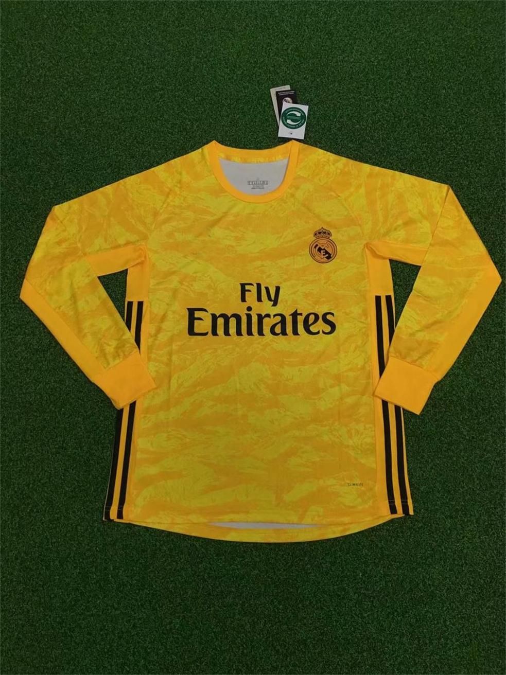 yellow real madrid jersey