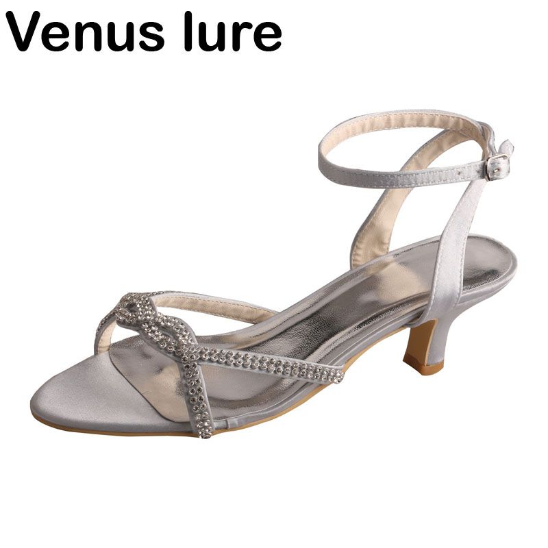grey sandals low heel