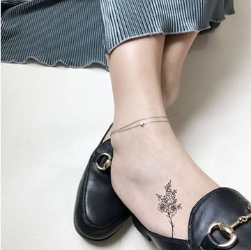 Acheter Camélia Tatouage Temporaire Imperméable Rose Fleurs Liberté Tatouage Autocollants Flash Tatoo Faux Tatouages Pour Fille Femmes Dame De 283