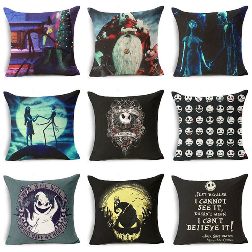 New Design Nightmare Before Christmas Pillow Case Cushion Pillow