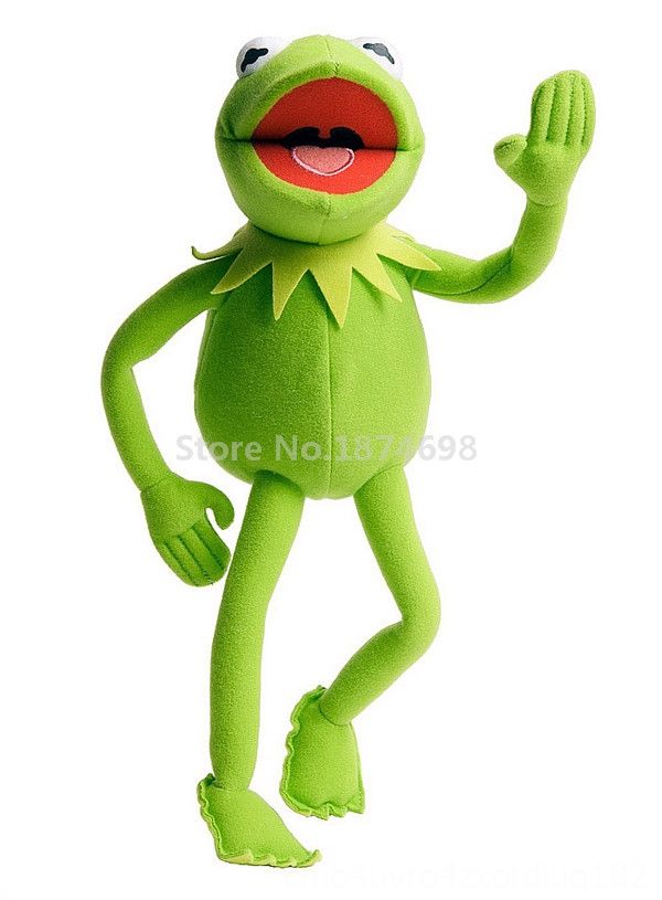 cute kermit the frog plush