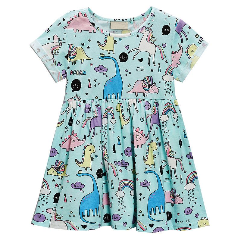 robe dinosaure fille