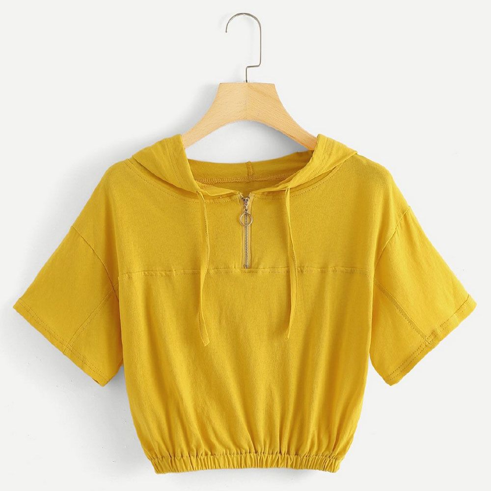 blusas amarillas mujer