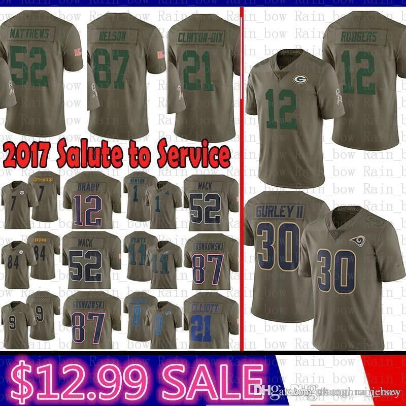 clay matthews salute to service jersey