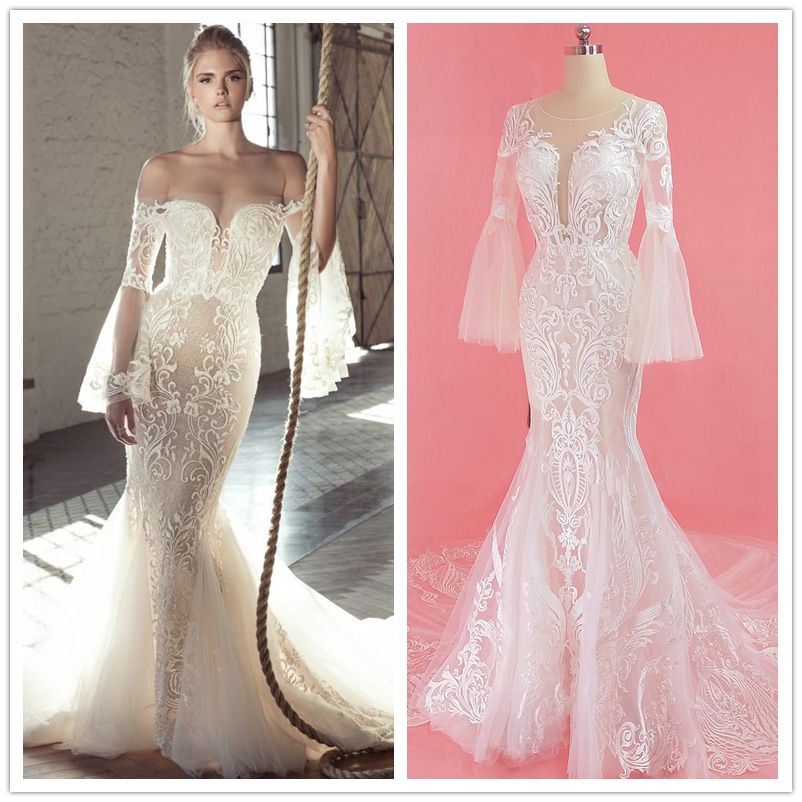 boho beach wedding dress plus size