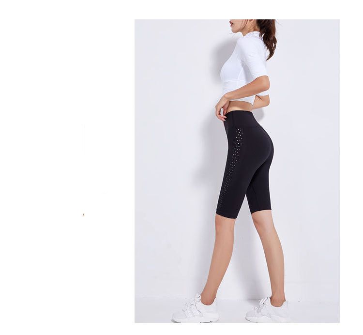 womens high waisted biker shorts