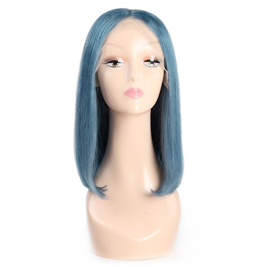 Beauty On Line Brazilian Straight Lace Front Human Hair Wigs For