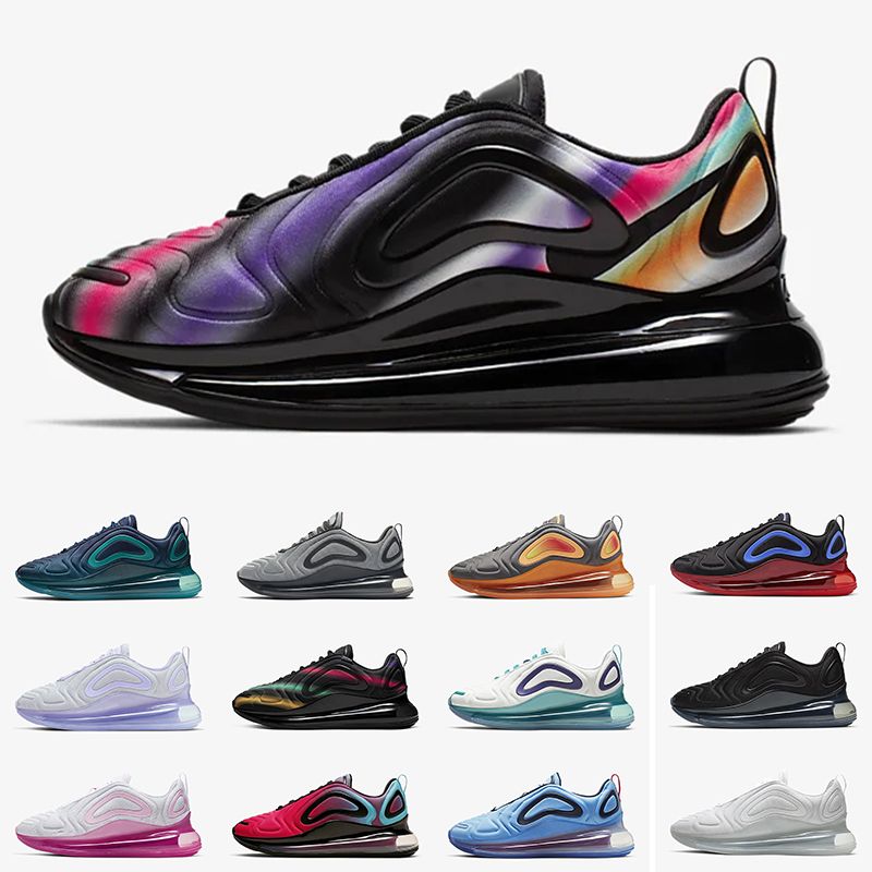 Acquista Nike Air Max 720 Nuove Scarpe Da Corsa 720 Metallic Silver Blue  Void Triple Nero Bianco Uomo Donna Scarpe Da Corsa University Flash White  Spirit Wolf Grey EUR 36 45 A