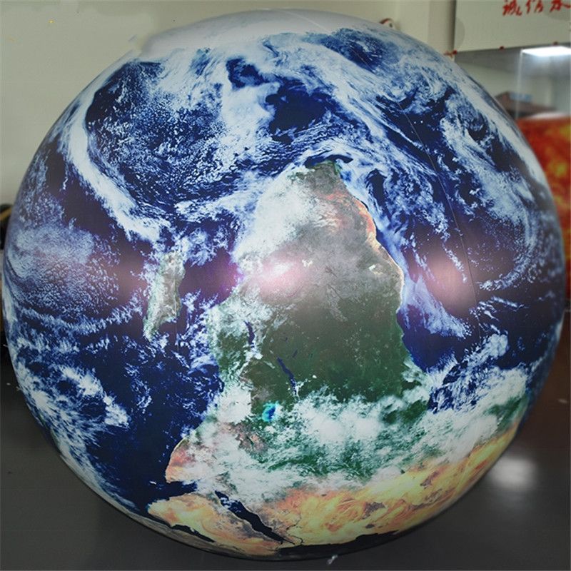 giant inflatable earth ball
