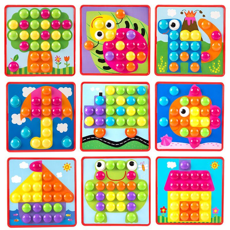 button art mosaic pegboard