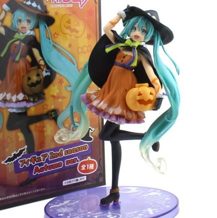 Acheter 7 Volcaloid Hatsune Miku 2ème Saison Halloween Ver En Boîte 18cm Pvc Anime Sexy Fille Action Figure Modèle Poupée Jouets Cadeau De 2614 Du