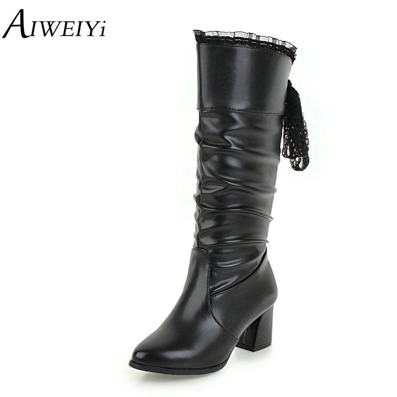 best black knee high boots