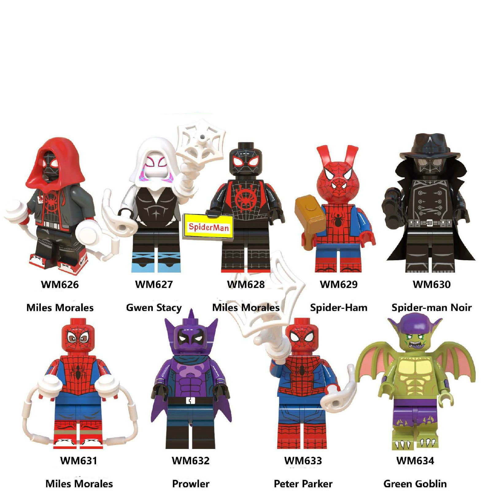 spiderman blocks