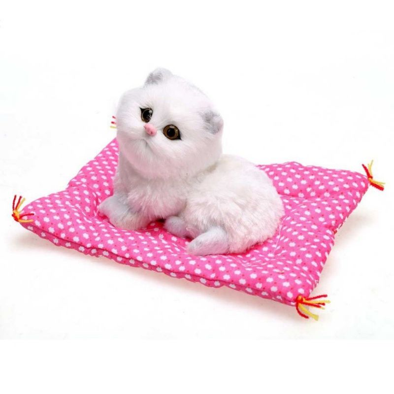 Satin Al 2019 Yeni Sevimli Kedi Bebek Arabasi Oyuncak Kedi Emulational Arac Yaratici Ic Dekorasyon Aktif Karbon Mobilya Makaleler 49 71 Dhgate Com Da