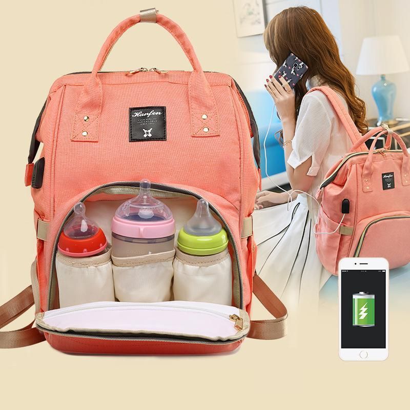 usb charging diaper backpack