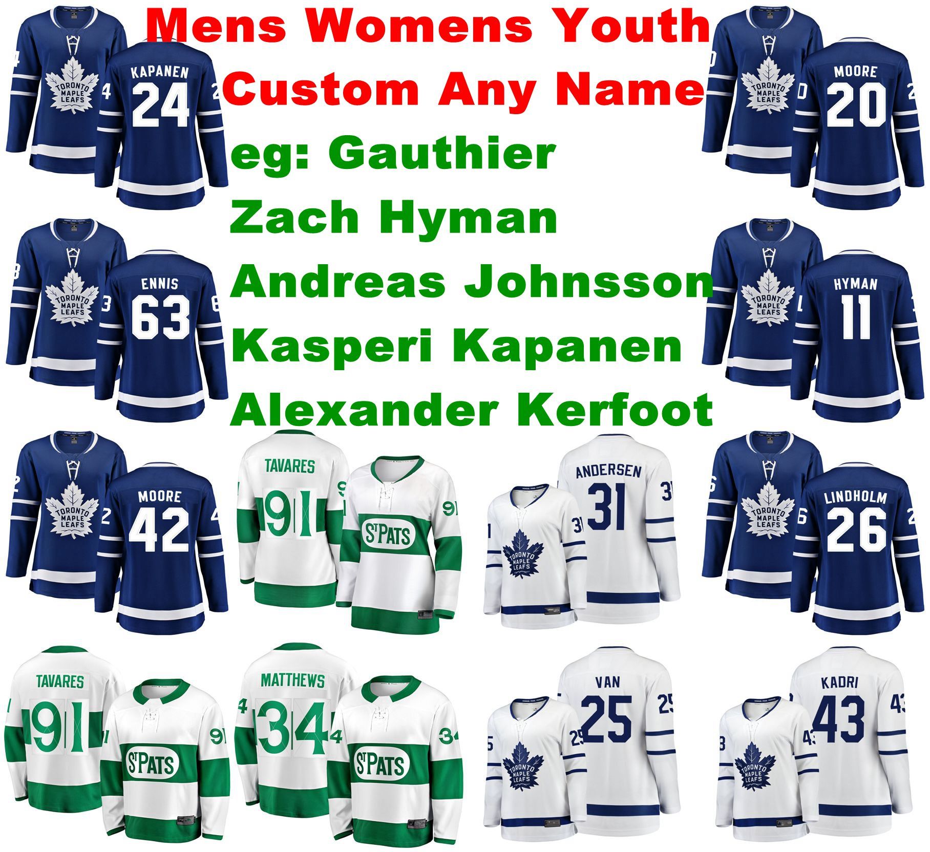 leafs jersey womens