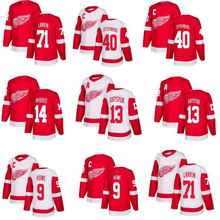 detroit red wings jersey 2017