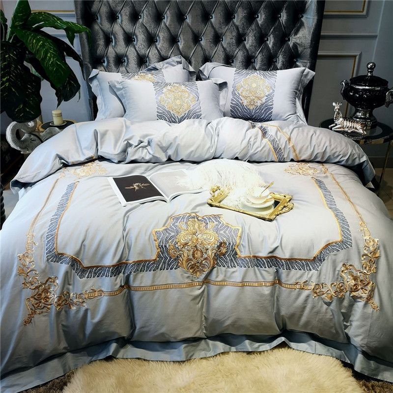 Whole And Retail Luxury Royal, Egyptian Cotton Duvet Set Queen