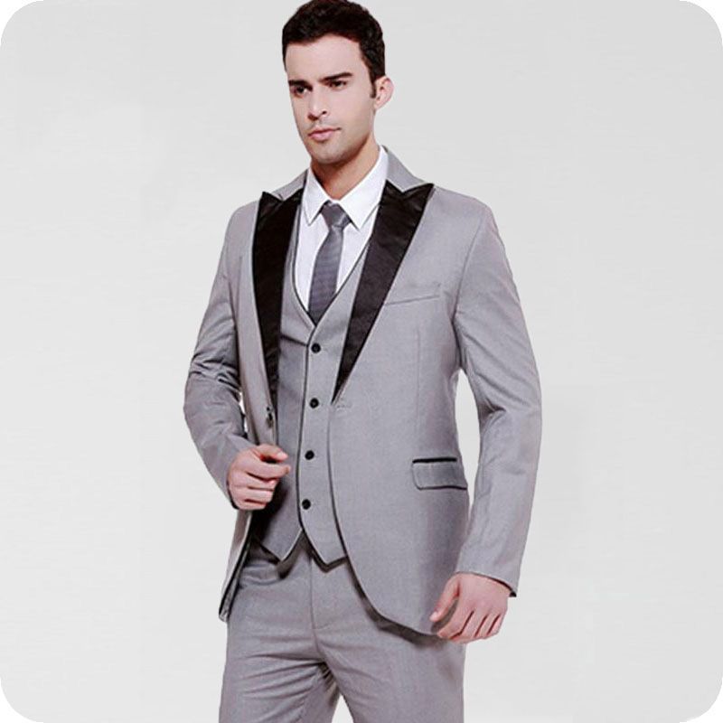 Noir Blanc Groom Tuxedo manteau costume homme Business formelle Parti Toutes Taille Slim Noir Blanc Groom Tuxedo manteau costume homme Business formelle Parti Toutes Taille Slim