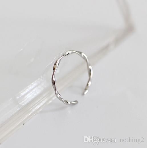 THTHT S925 Sterling Silver Womens Open Ring Double Knot Adjustable Ring Romantic Giftsimple Style Fashion Idea Temperament Elegant Jewelry THTHT S925 Sterling Silver Womens Open Ring Double Knot Adjustable Ring Romantic Giftsimple Style Fashion Idea Temperament Elegant Jewelry