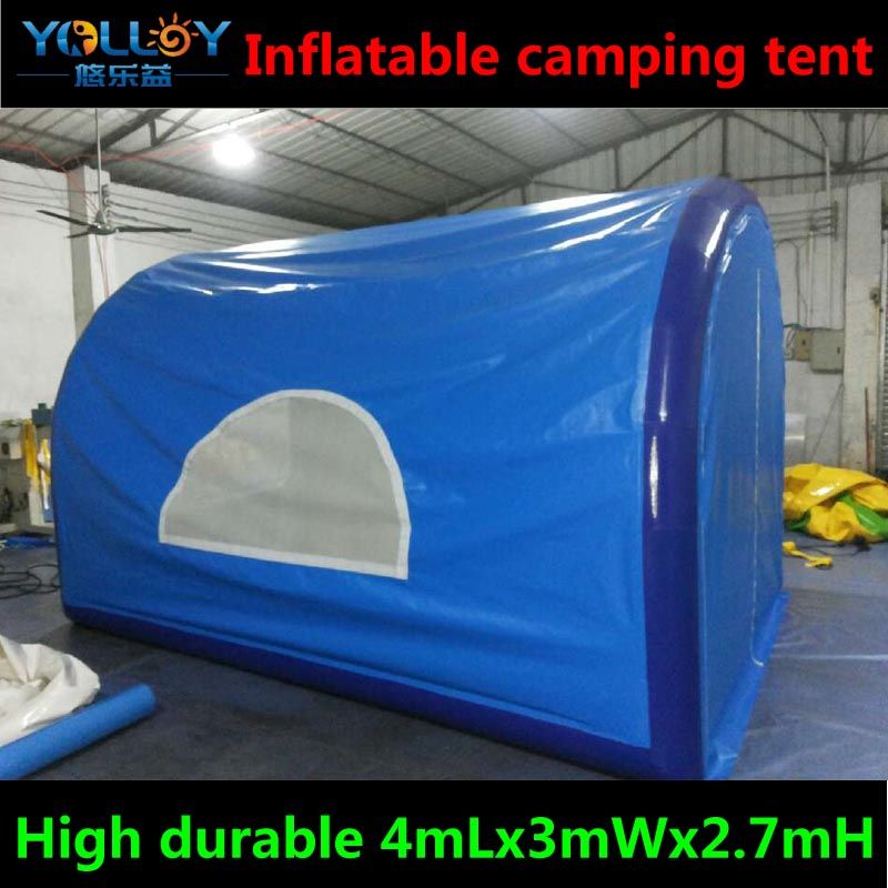 Tienda campaña inflable de alta durabilidad para 3-4 deportes al aire libre que acampan carpa
