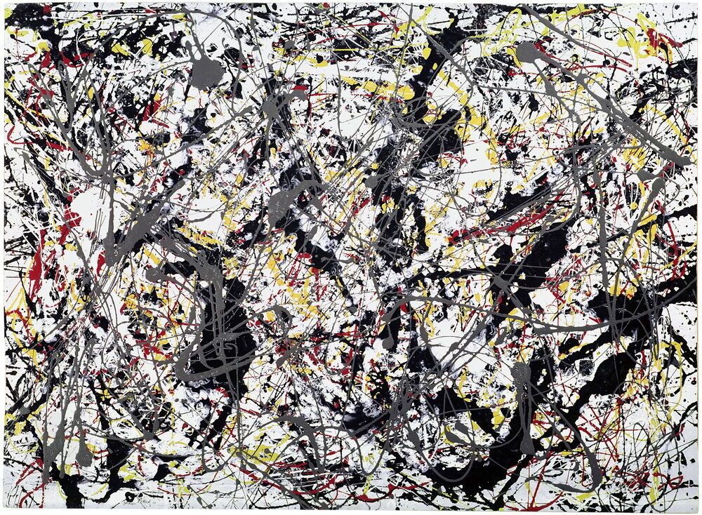 Jackson Pollock One Number 31 Sanat Karalama Yaya