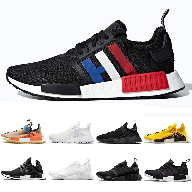 2020 NMD R1 Hu Human Race XR1 Mens Running Shoes Pharrell Williams Oreo ...