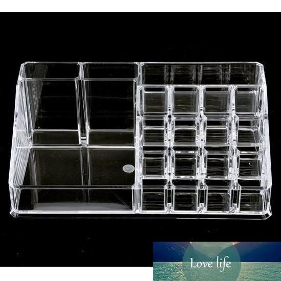2020 Clear Makeup Case Drawer Grid Cosmetic Organizer Jewelry Storage