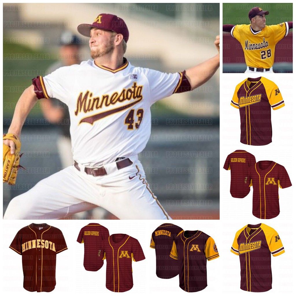 minnesota gophers baseball jerseys