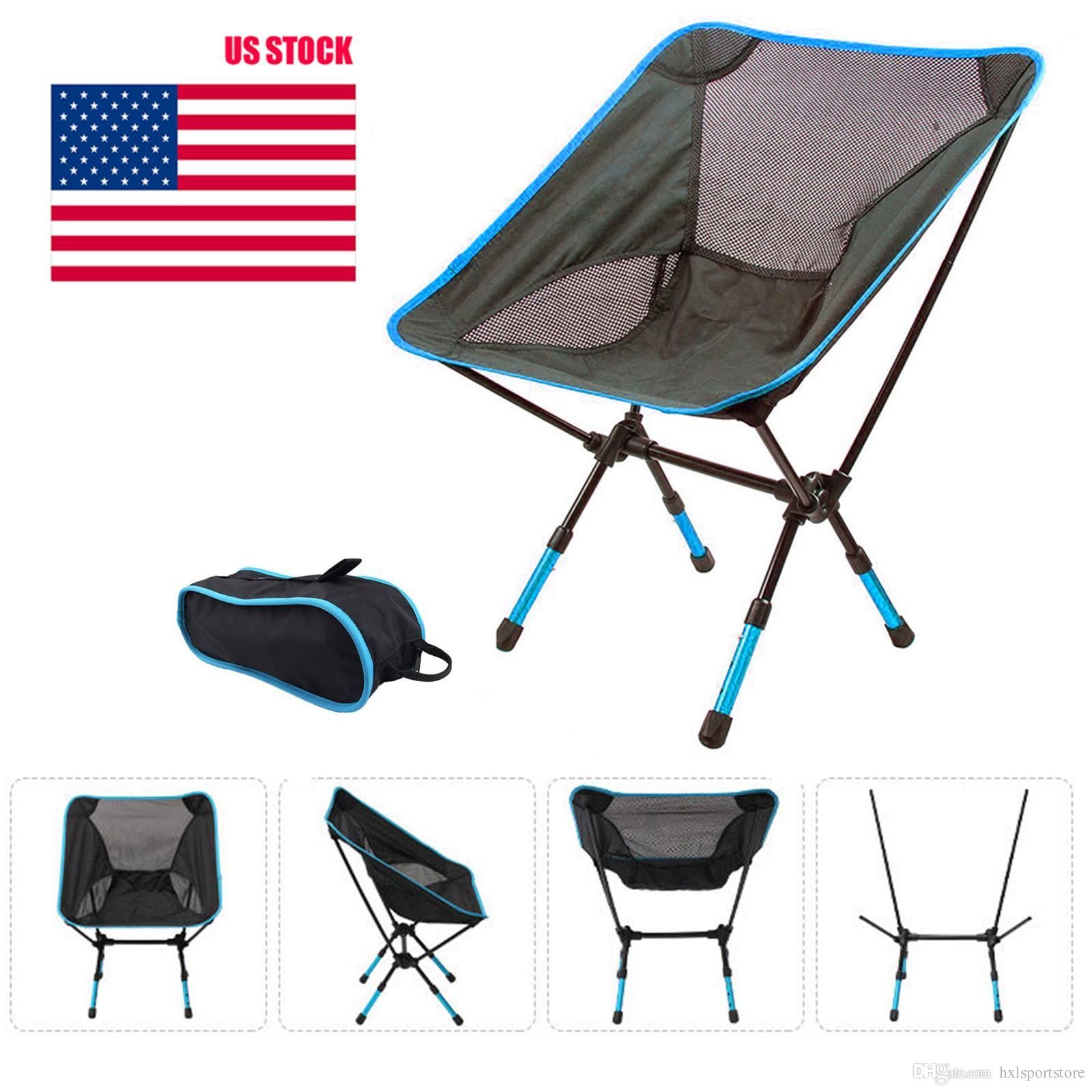 2019 Adjustable Folding Chair Outdoor Camping Lightweight Portable