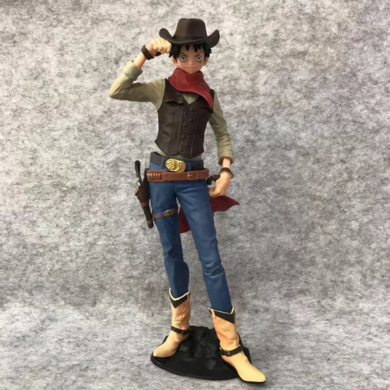 cowboy luffy figure