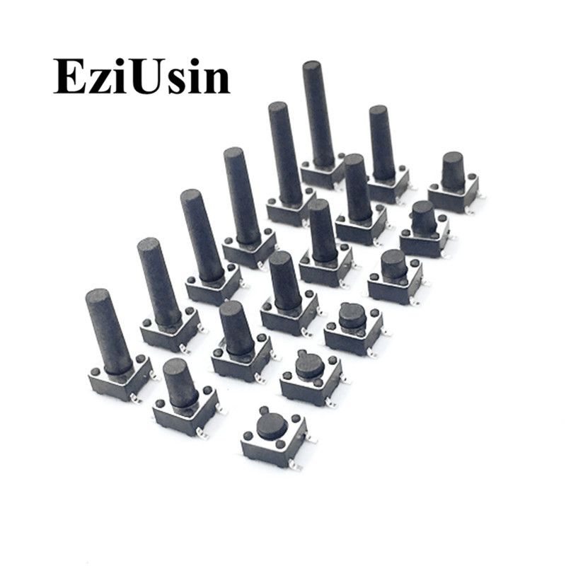 10 Pieces 6 x 6 x 18 Tactile Tact Push Button Micro Switch Momentary C6