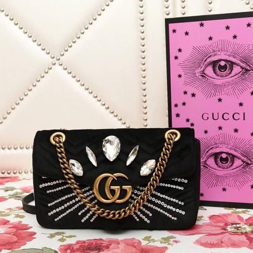 gucci rhinestone bag