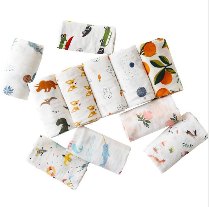bamboo muslin swaddle blankets