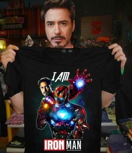 tony stark t shirts in avengers