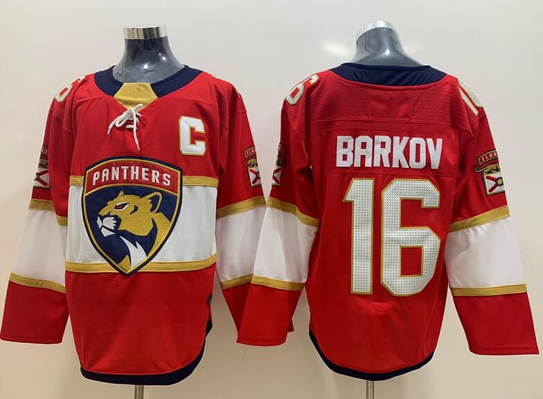 Florida Panthers Fanatics Branded Away Breakaway Jersey - Aleksander Barkov  - Mens