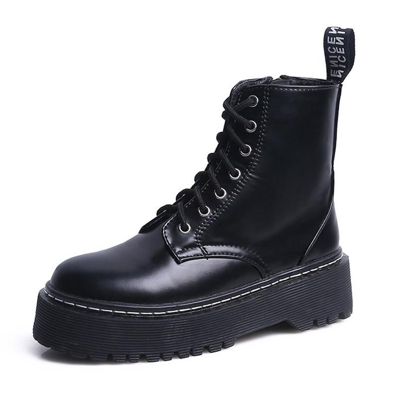 winter chunky boots