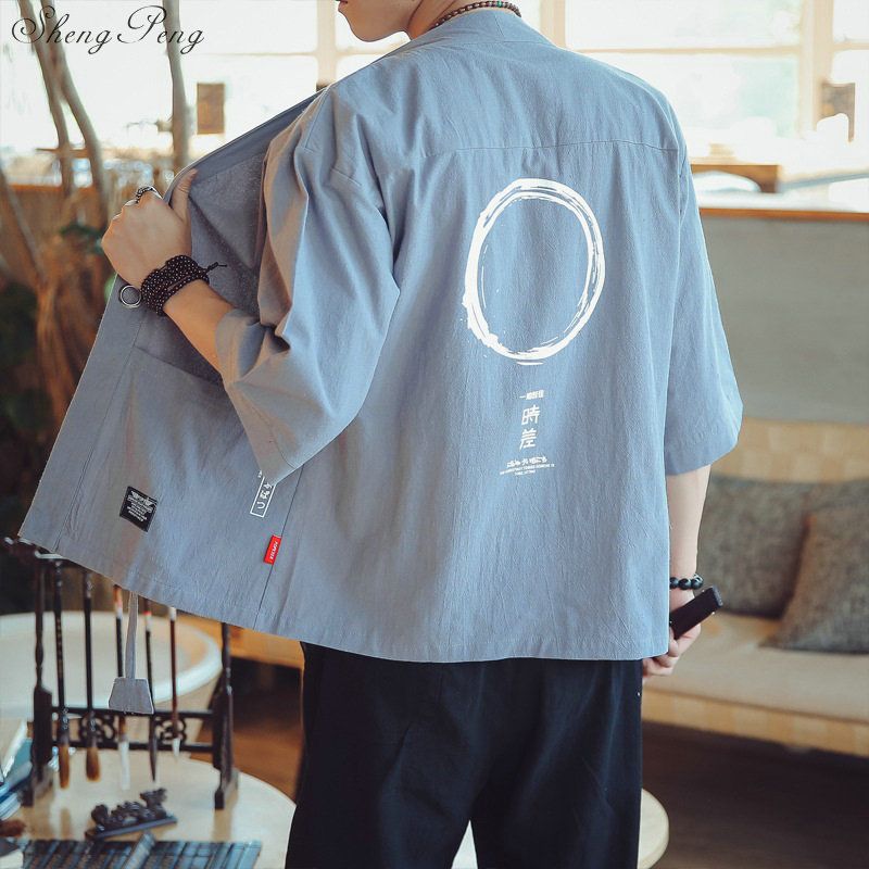 Blusa japonesa masculina Outlet