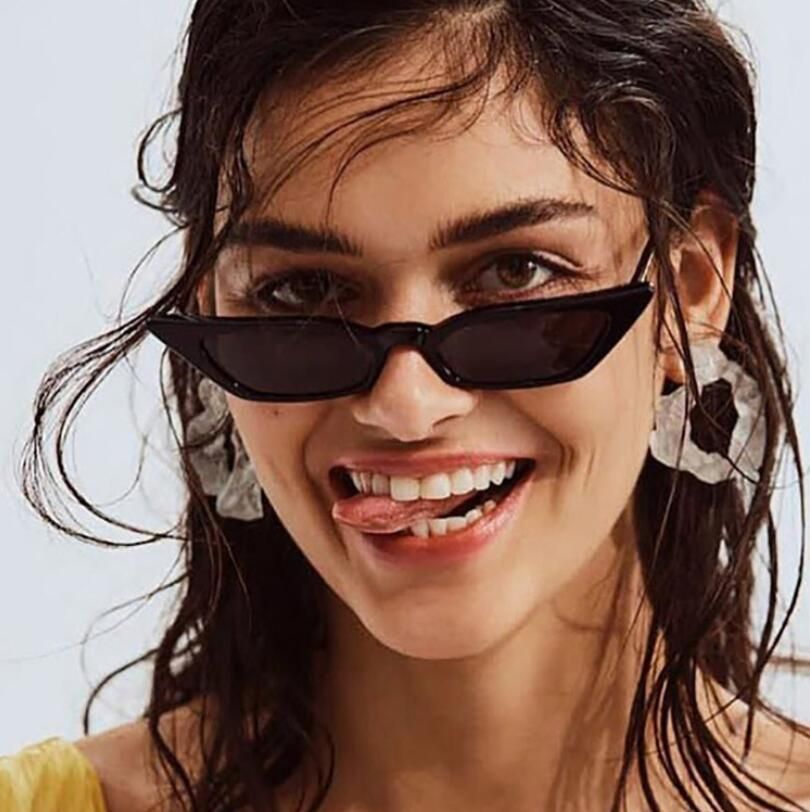 rectangular cat eye sunglasses