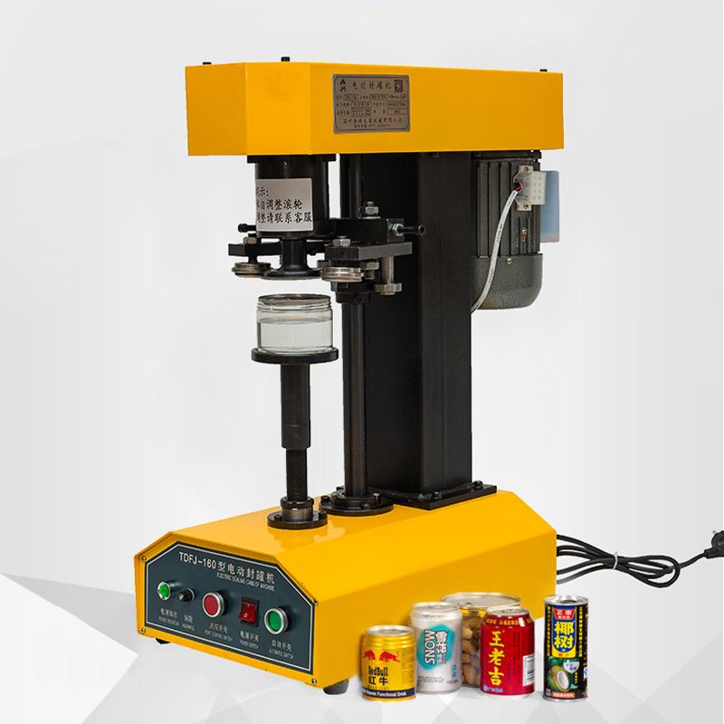 2020 110V Automatic Aluminum Cans Sealing Machine Easy Operate Beer Can