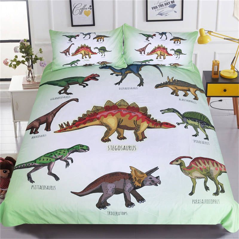 dinosaur queen comforter