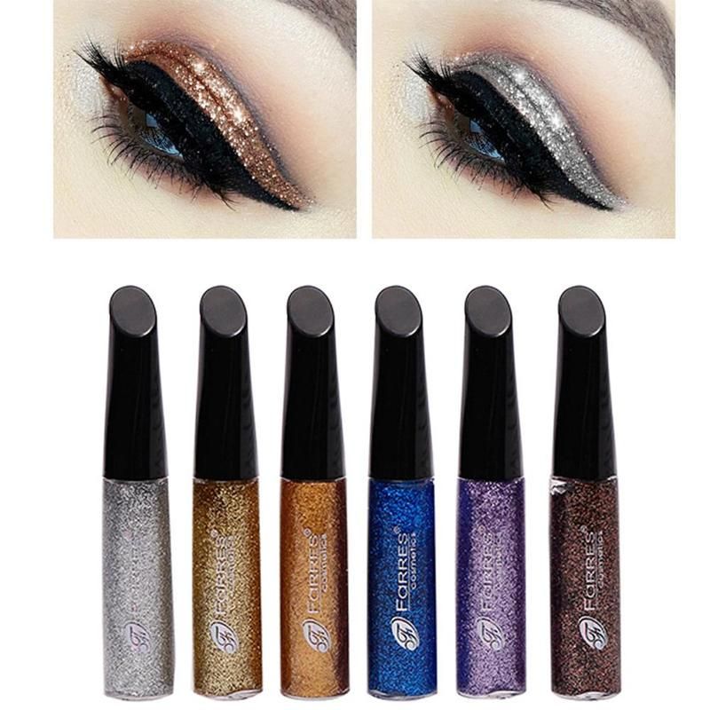 Glitter Eye Shadow Pencil Gel Pen Waterproof Shining Eyeliner Liquid