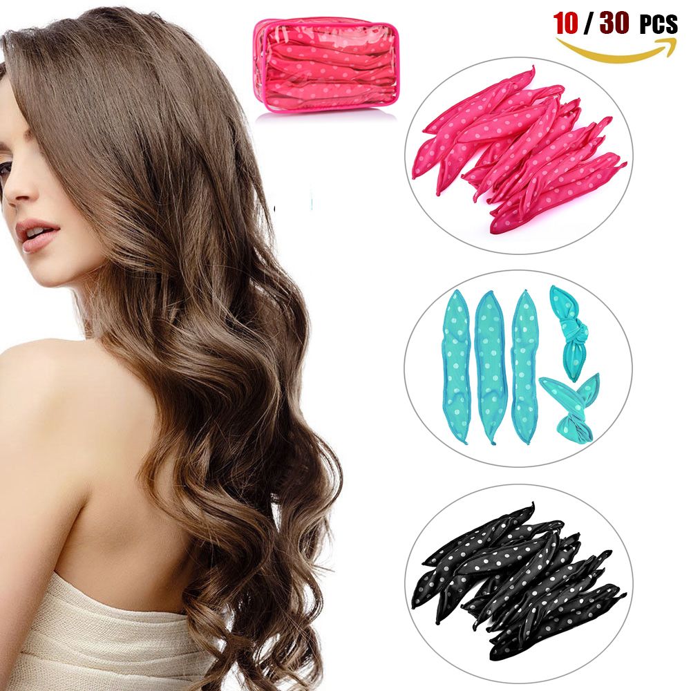 10 Magic Sponge Pillow Soft Hair Roller Best Flexible Foam And