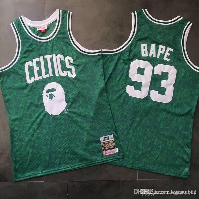 Boston Celtics #93 Bape NBA Basketball Jersey for Sale in Carson